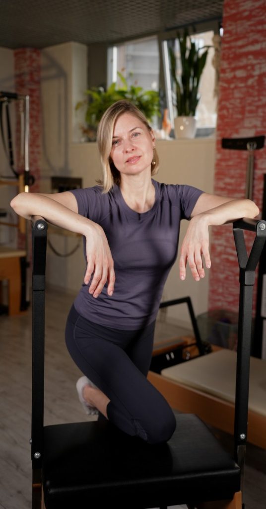 Портрет тренера студии DOM Pilates Анны Юнгблюдт